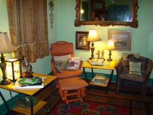 golf sitting area